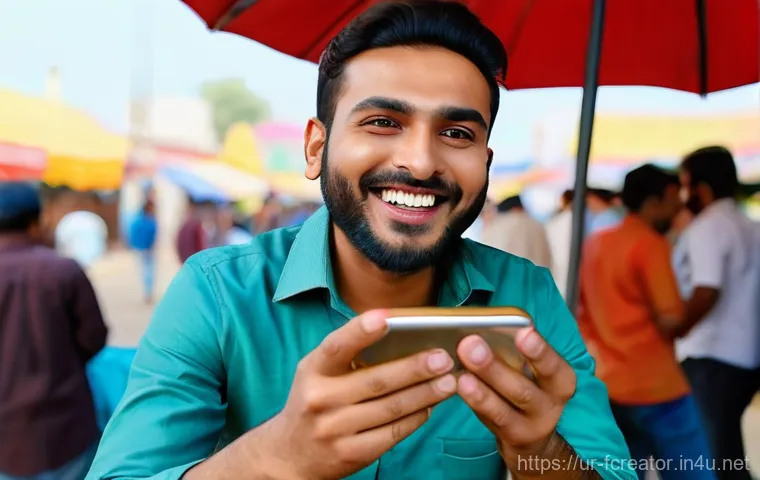 디지털 크리에이티브 시장의 트렌드 - **Immersive AR Shopping Experience:** A group of young, fashion-conscious Pakistani individuals, dre...